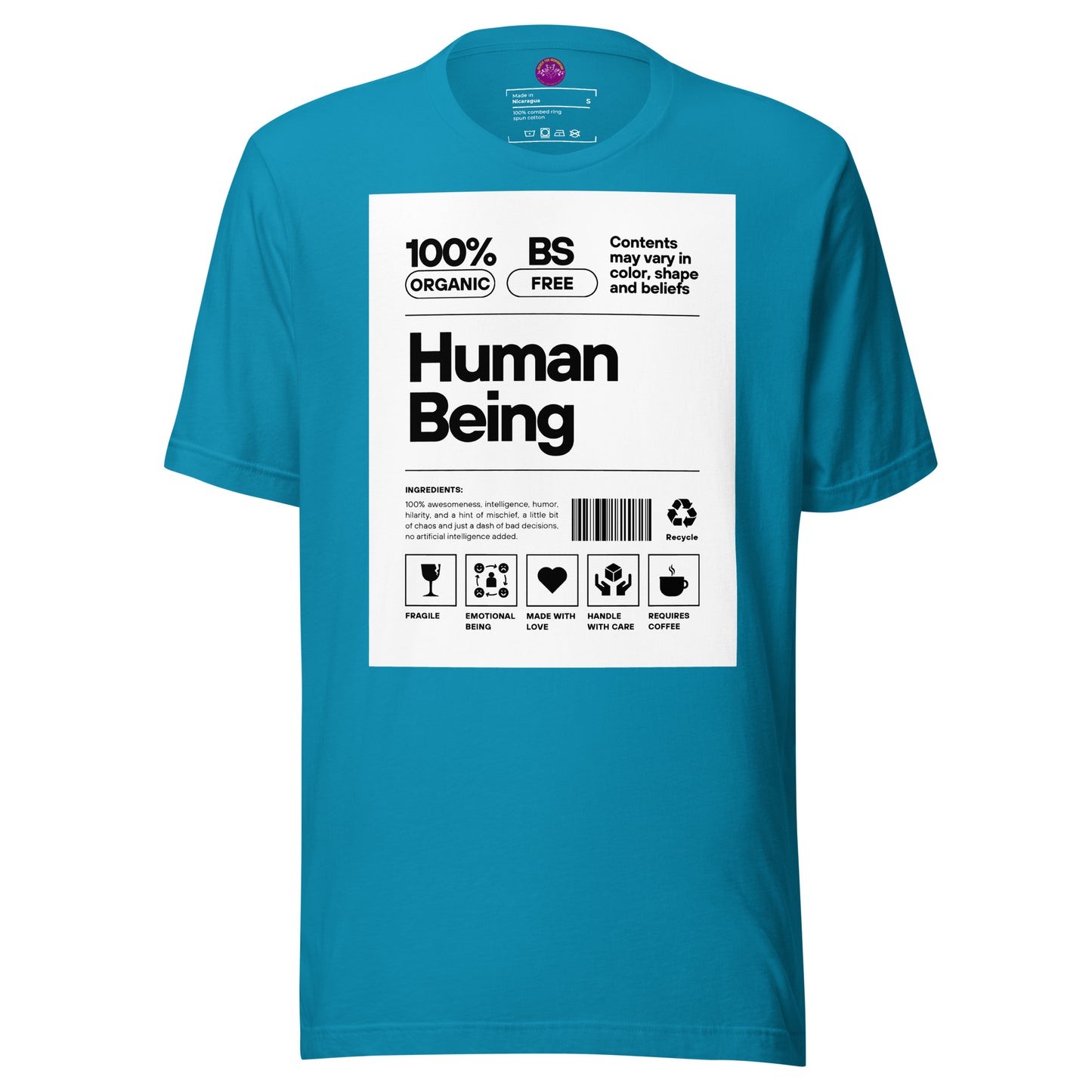 Human Being Lable Look  T-shirt - Merch for inspiration