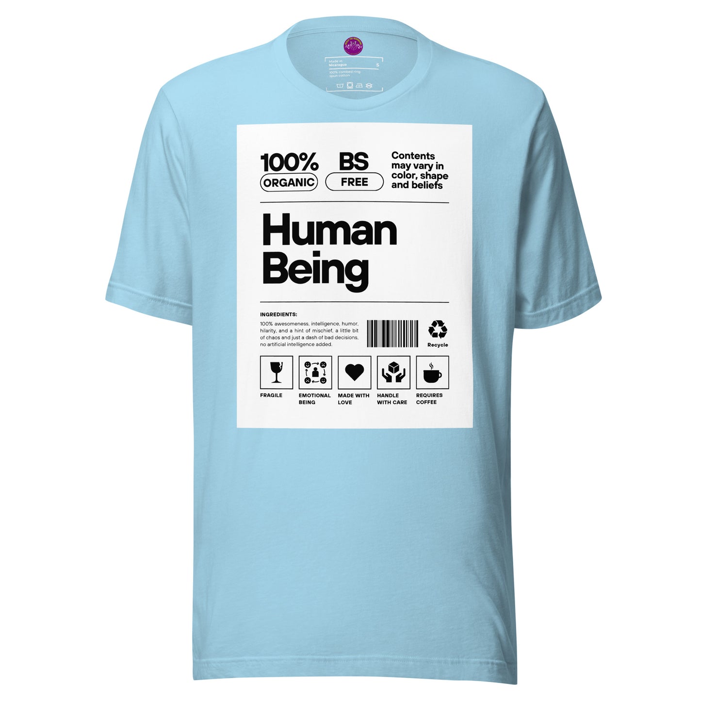 Human Being Lable Look  T-shirt - Merch for inspiration