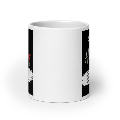 Stay Humble -White glossy mug 20 oz